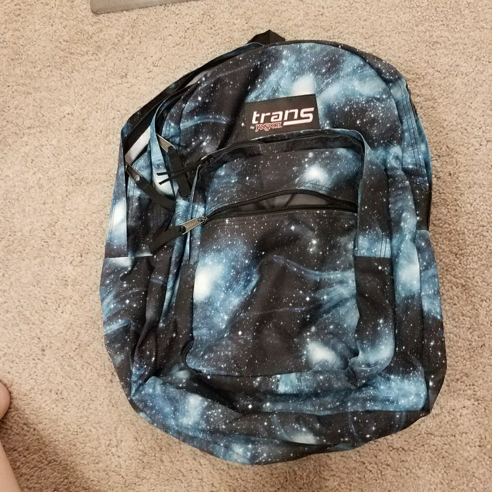 Galaxy Print Jansport Backpack